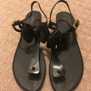 Melissa Black Sandals